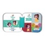Disney Soft Clemmy set joaca cu cuburi moi Alba ca Zapada si Belle